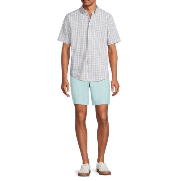 MEN'S Flat Front Above The Knee Comfy Shorts, 9” Inseam, 2-Pack Size 46 - Picture 11 of 12